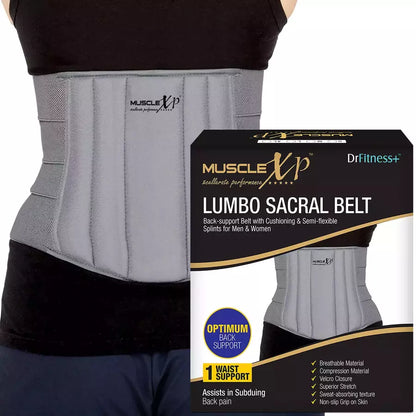 lumbo sacral belt-adjustable lower back support foe pain relife